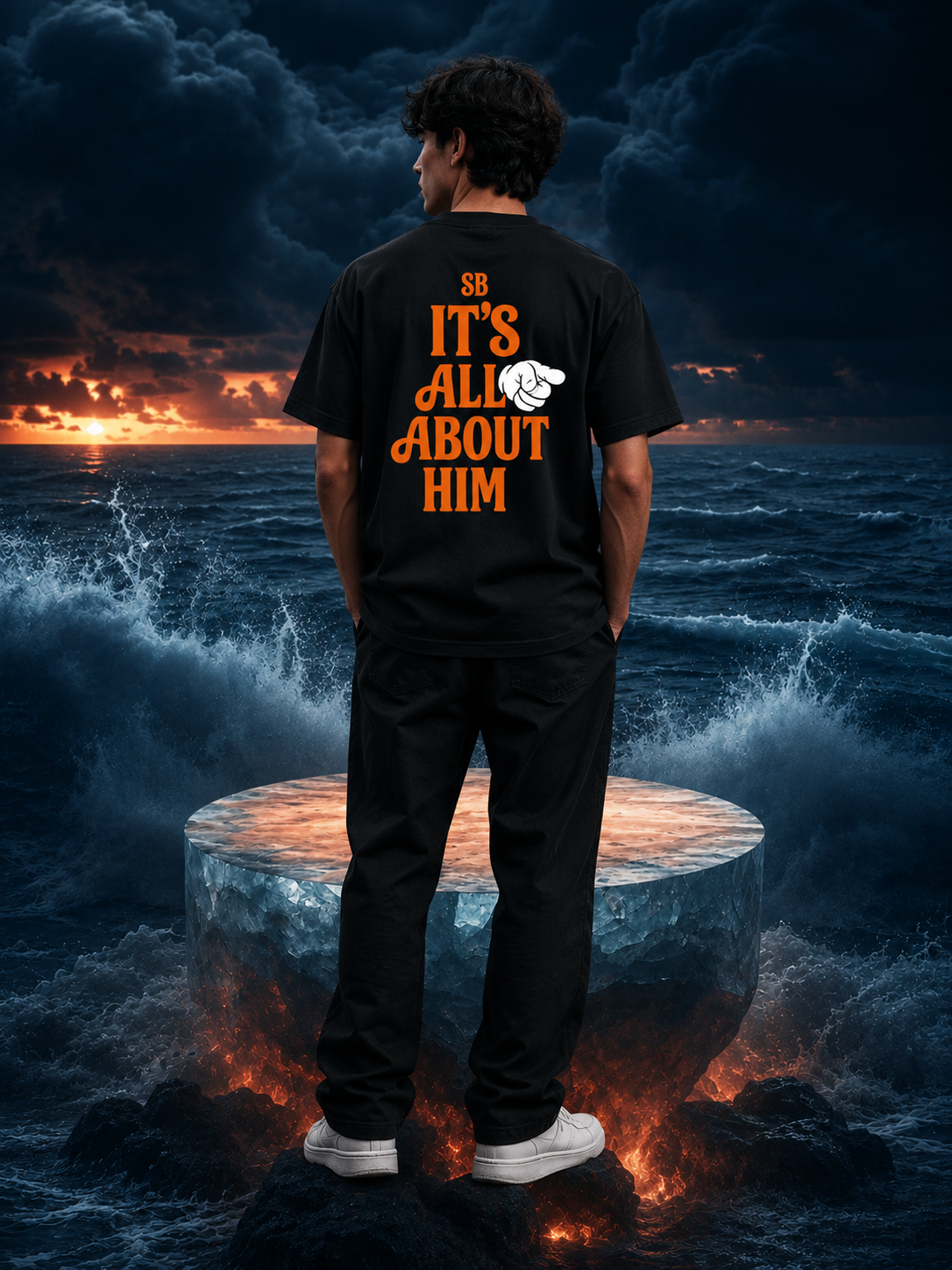 It's All About Him Graphic T-Shirt for Men