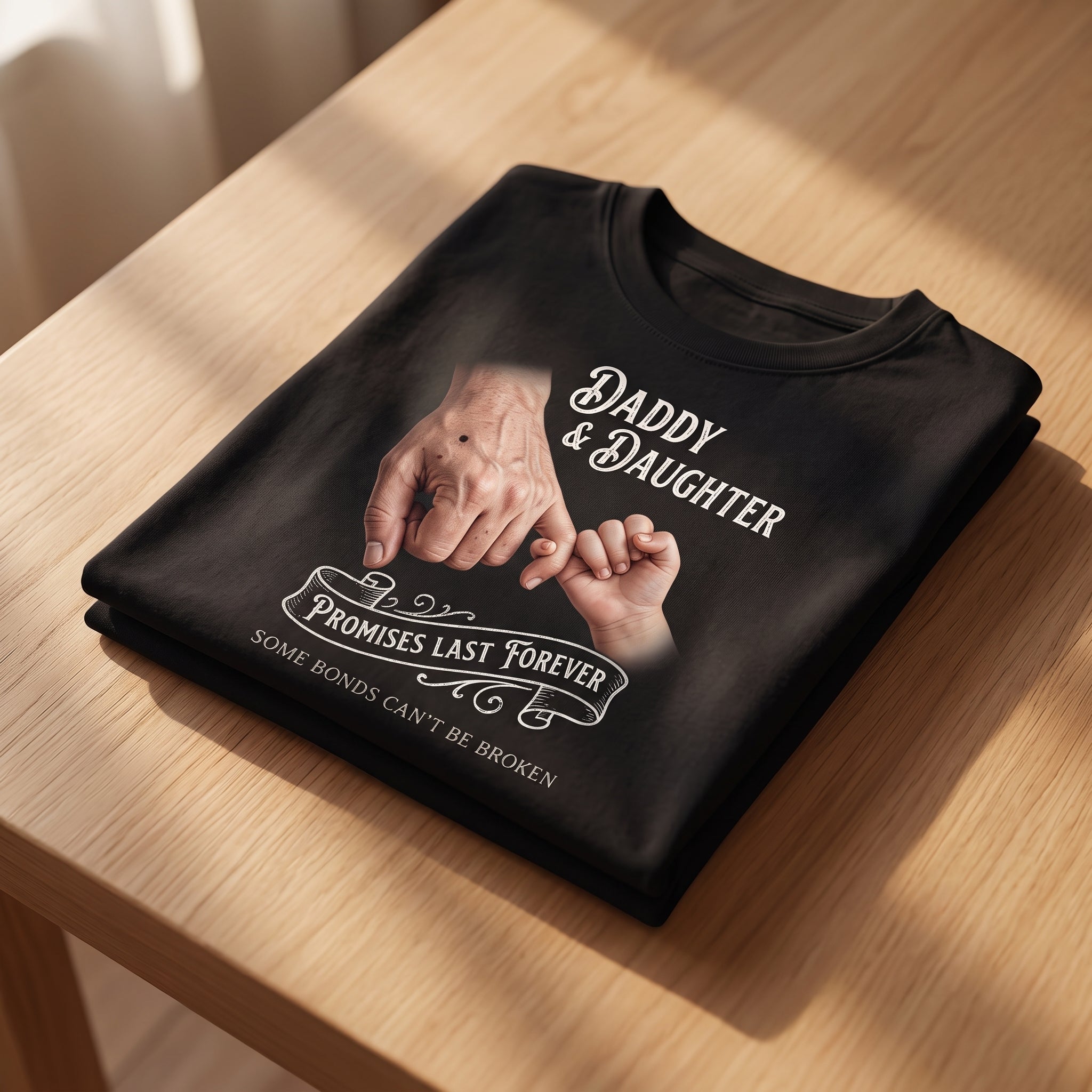 Daddy & Daughter Promise Bond Graphic T-Shirt | STASHBUDDY