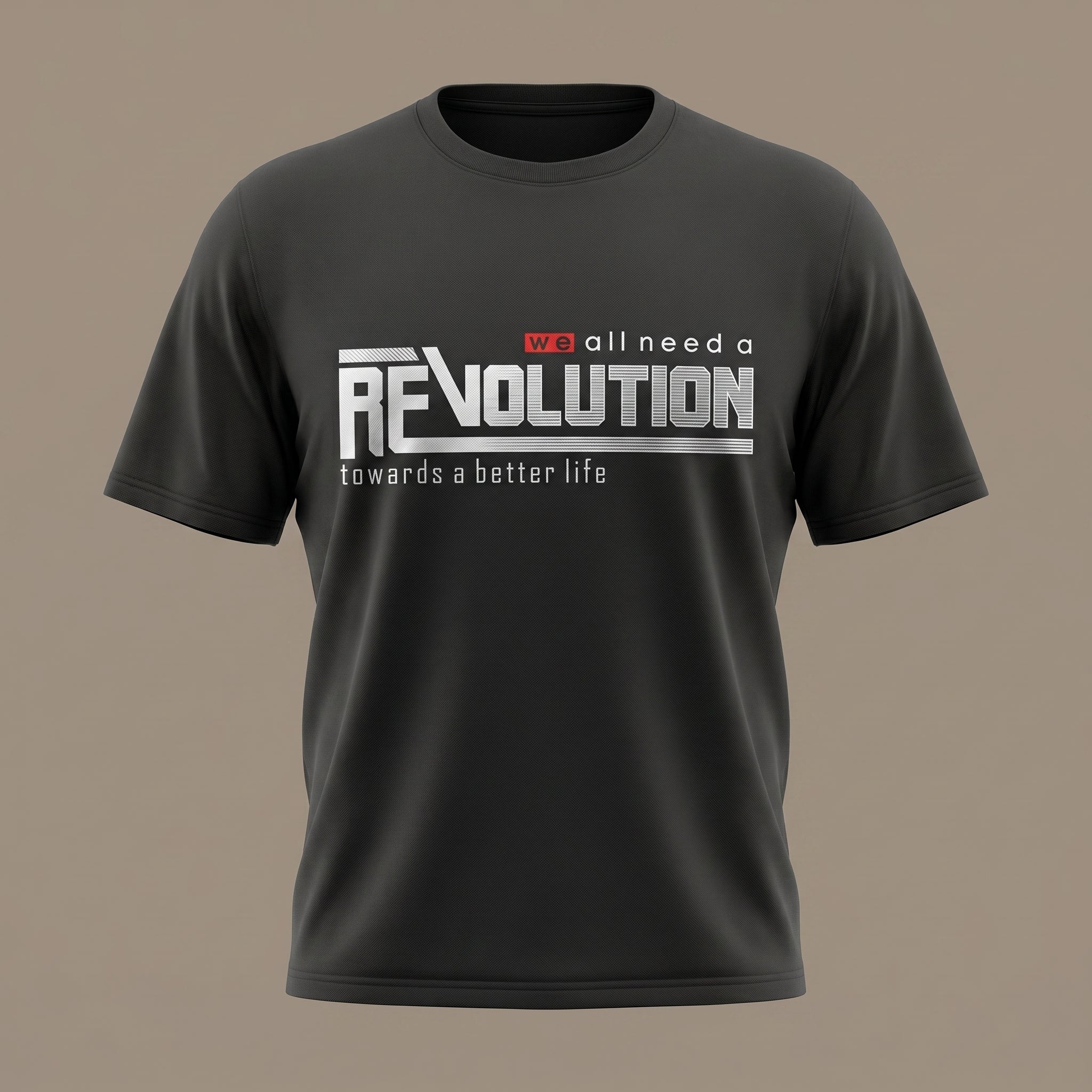 Revolution Graphic Oversized T-Shirt for Men & Women | Premium Unisex Streetwear Tee