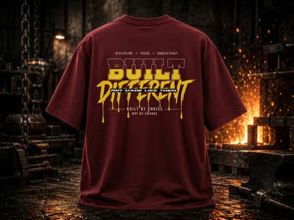 STASHBUDDY Built Different Classic Crew T-Shirt