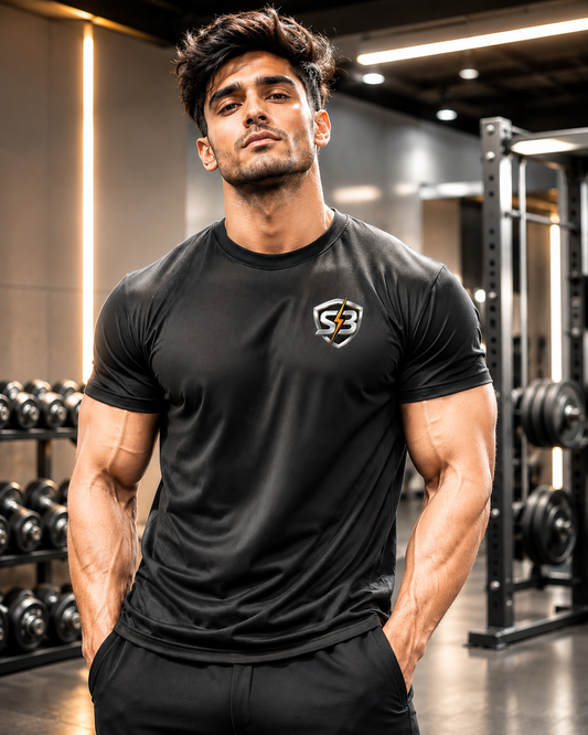 StashBuddy Fearless Performance T-Shirt – Premium Gym & Streetwear Fit