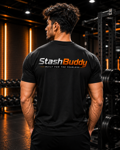 StashBuddy Fearless Essential Tee | Premium Streetwear Fit