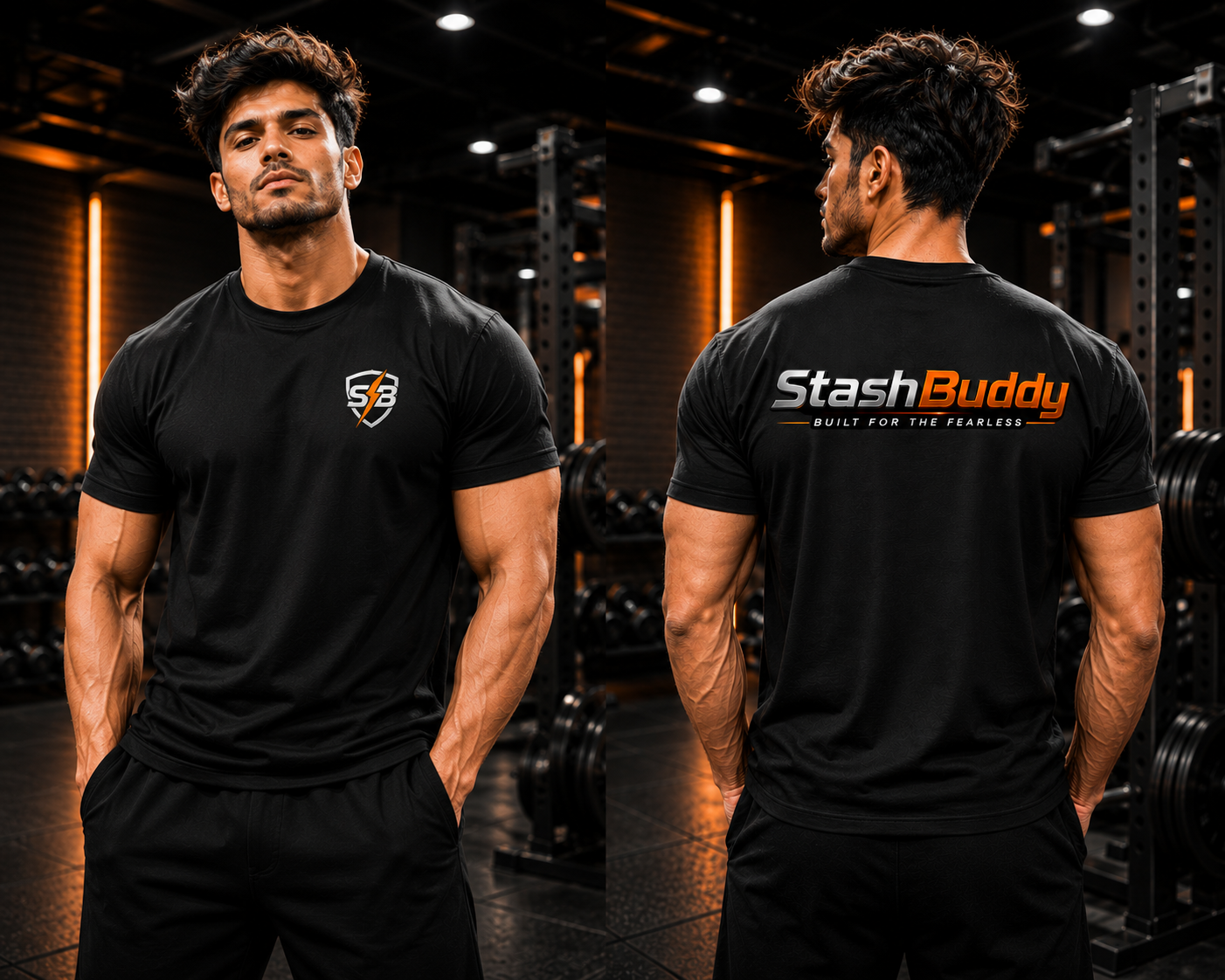 StashBuddy Fearless Essential Tee | Premium Streetwear Fit
