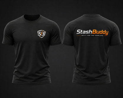 StashBuddy Fearless Performance T-Shirt – Premium Gym & Streetwear Fit