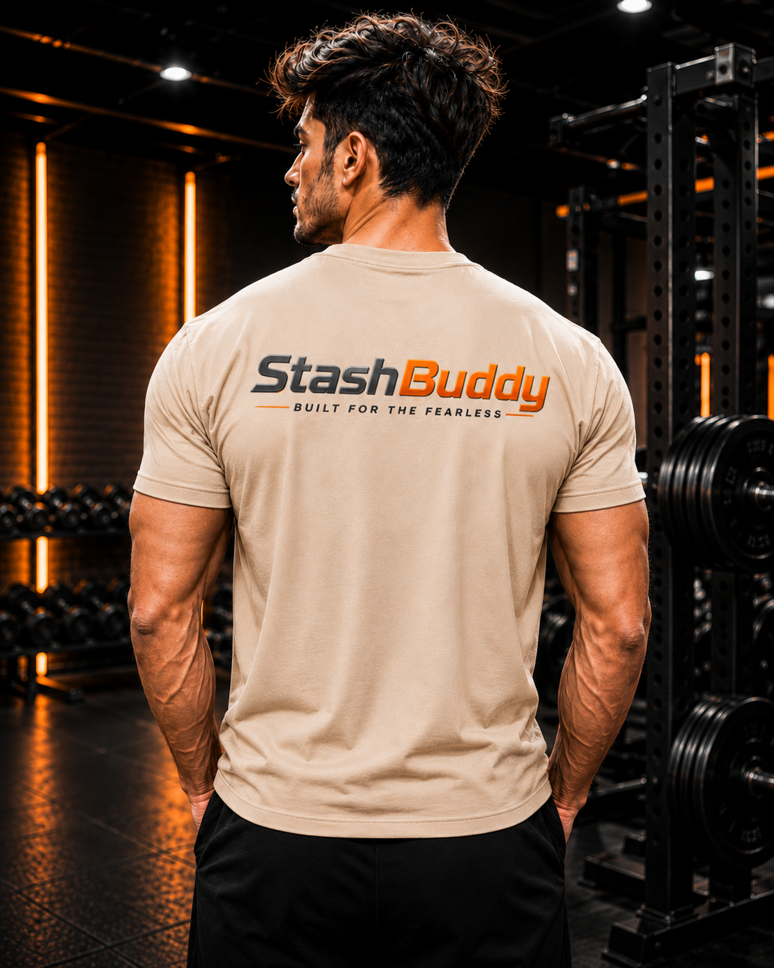 StashBuddy Fearless Essential Tee | Premium Streetwear Fit