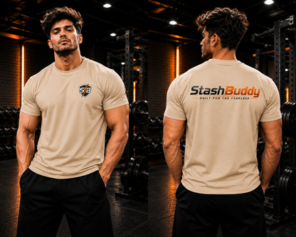 StashBuddy Fearless Essential Tee | Premium Streetwear Fit