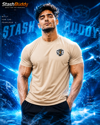 StashBuddy Fearless Essential Tee | Premium Streetwear Fit