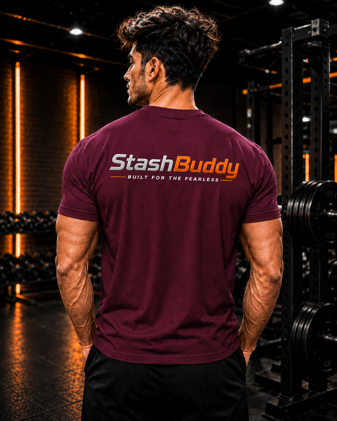 StashBuddy Fearless Essential Tee | Premium Streetwear Fit