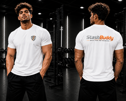 StashBuddy Fearless Essential Tee | Premium Streetwear Fit