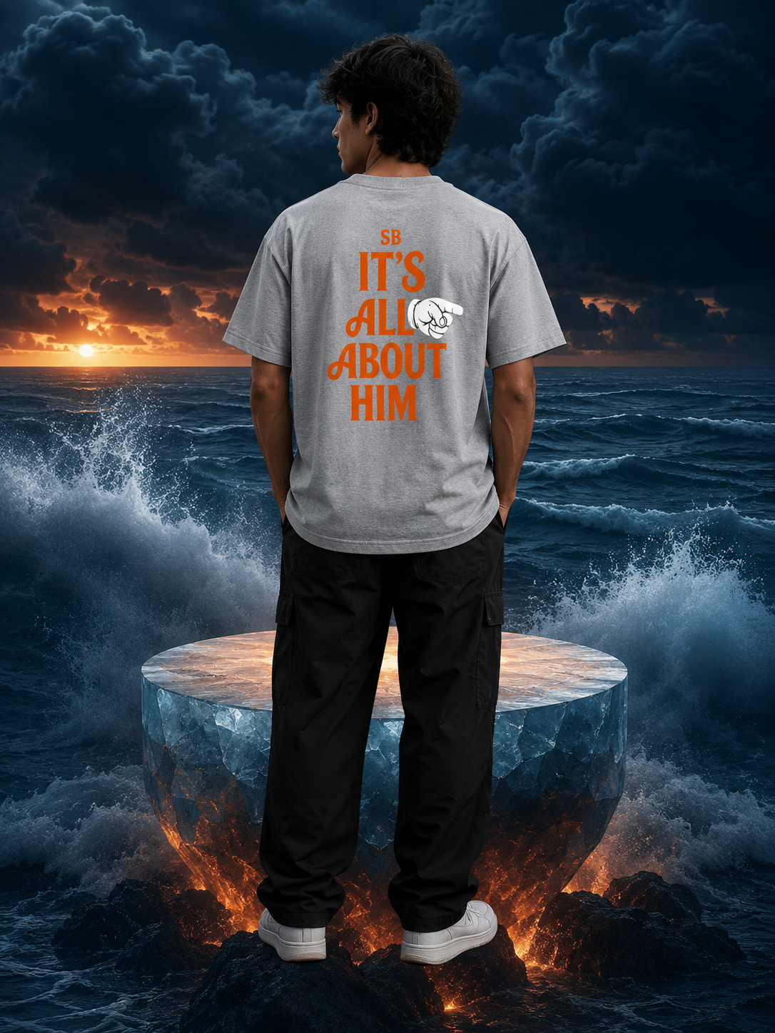 It's All About Him Graphic T-Shirt for Men
