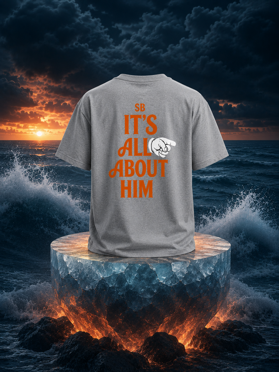 It's All About Him Graphic T-Shirt for Men