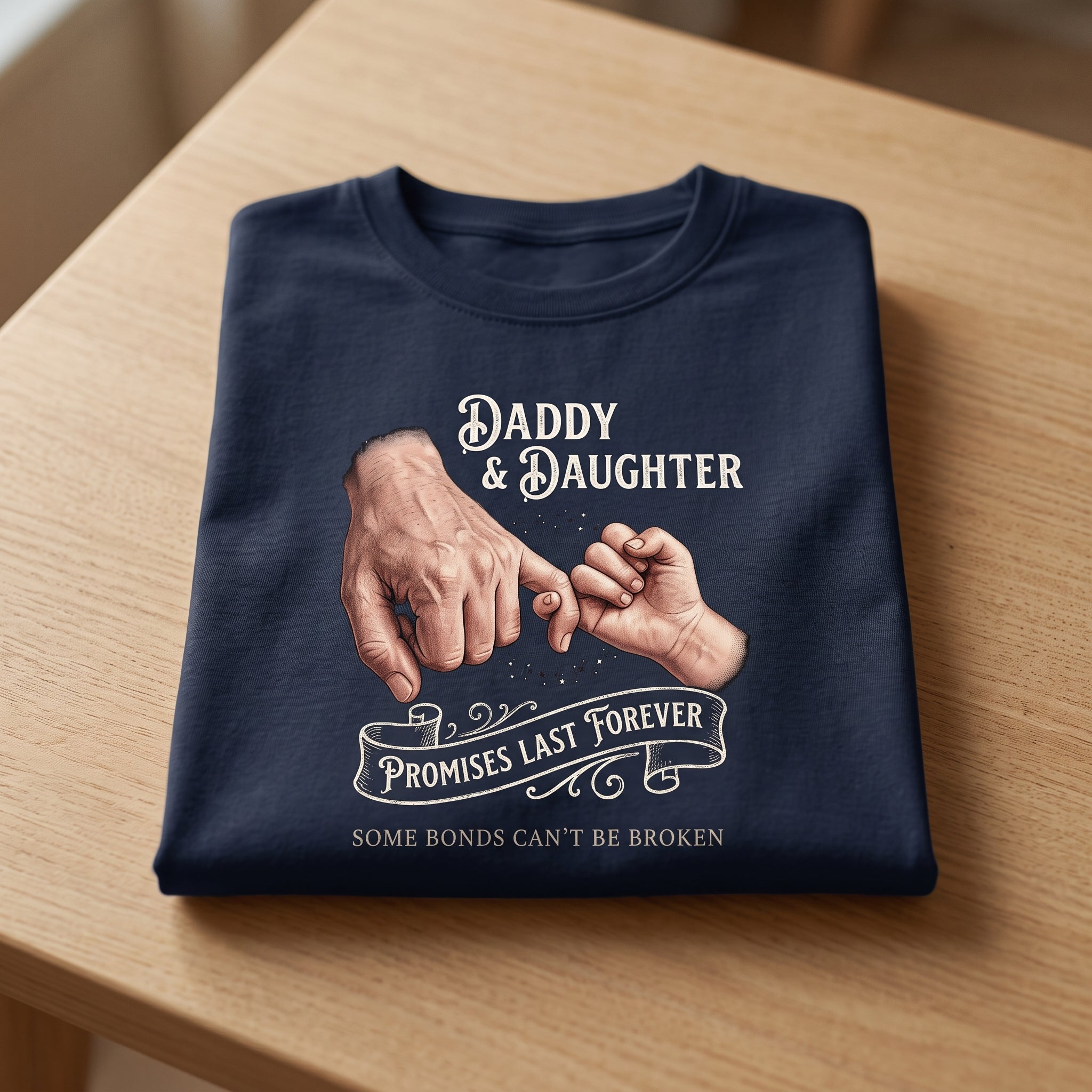 Daddy & Daughter Promise Bond Graphic T-Shirt | STASHBUDDY