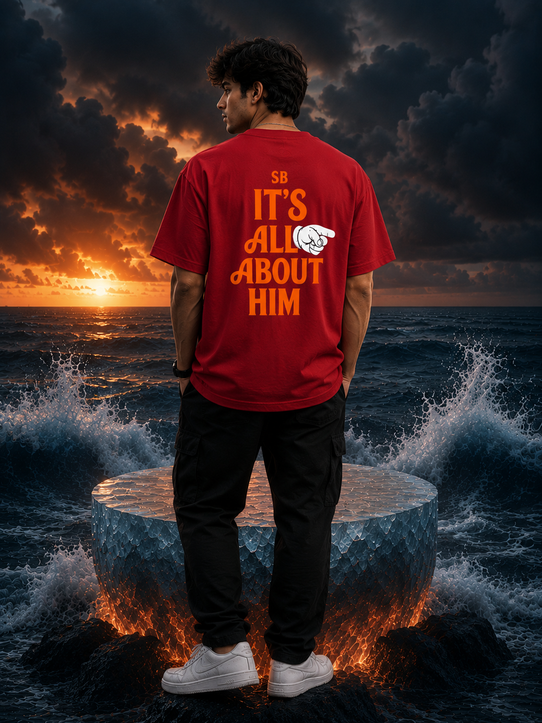 It's All About Him Graphic T-Shirt for Men