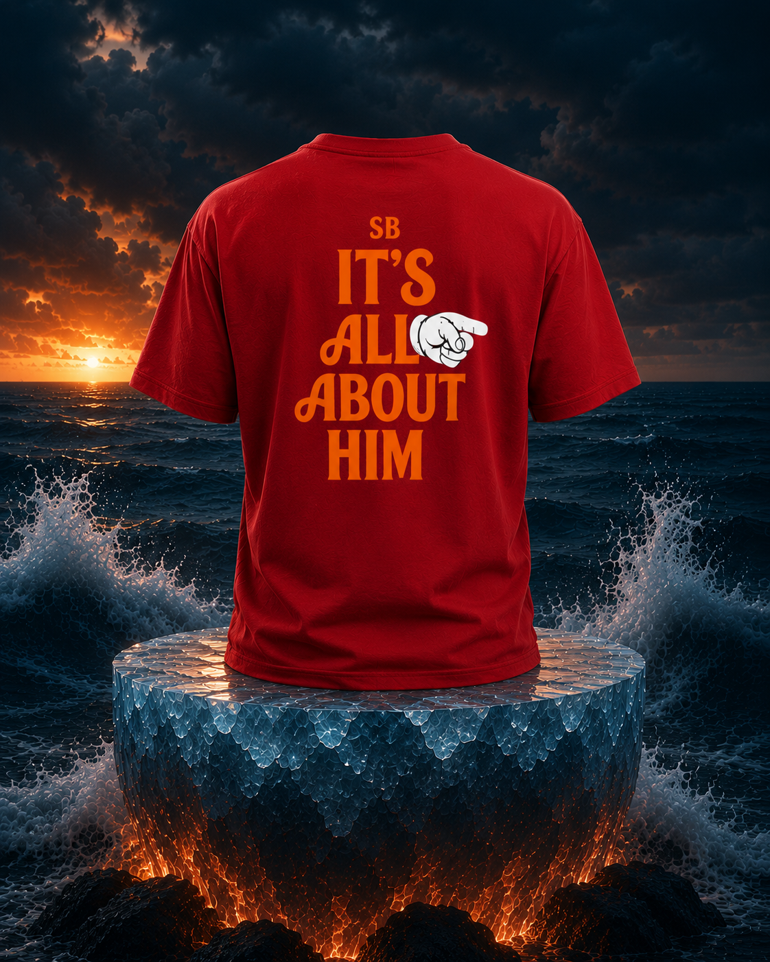 It's All About Him Graphic T-Shirt for Men