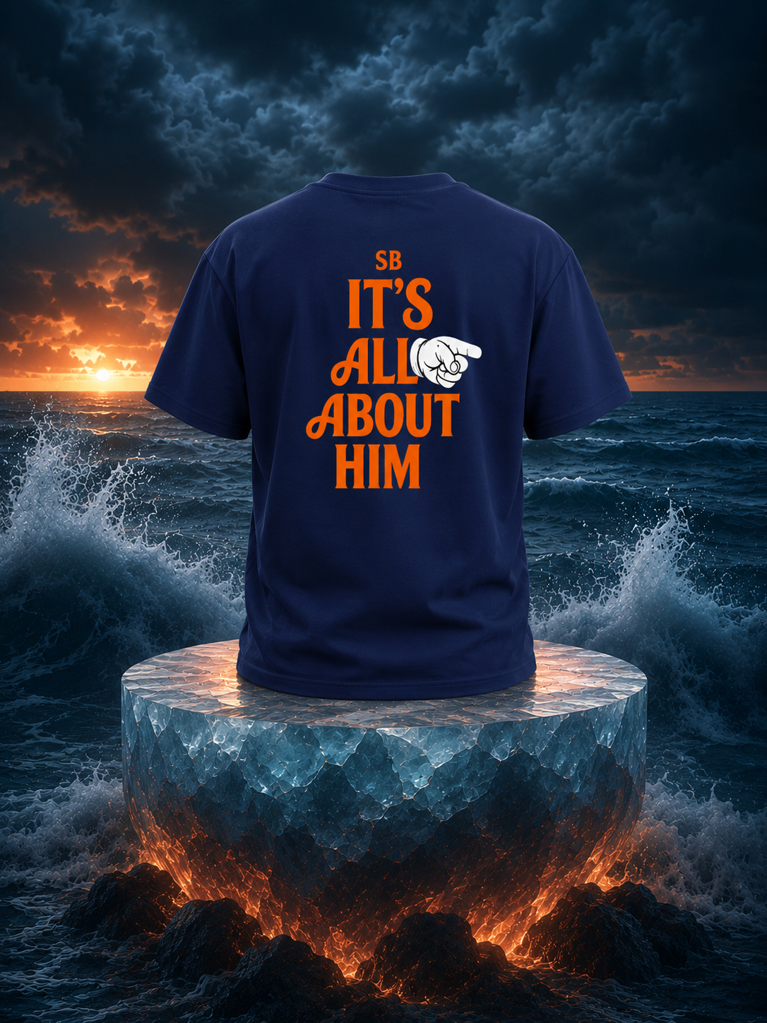 It's All About Him Graphic T-Shirt for Men