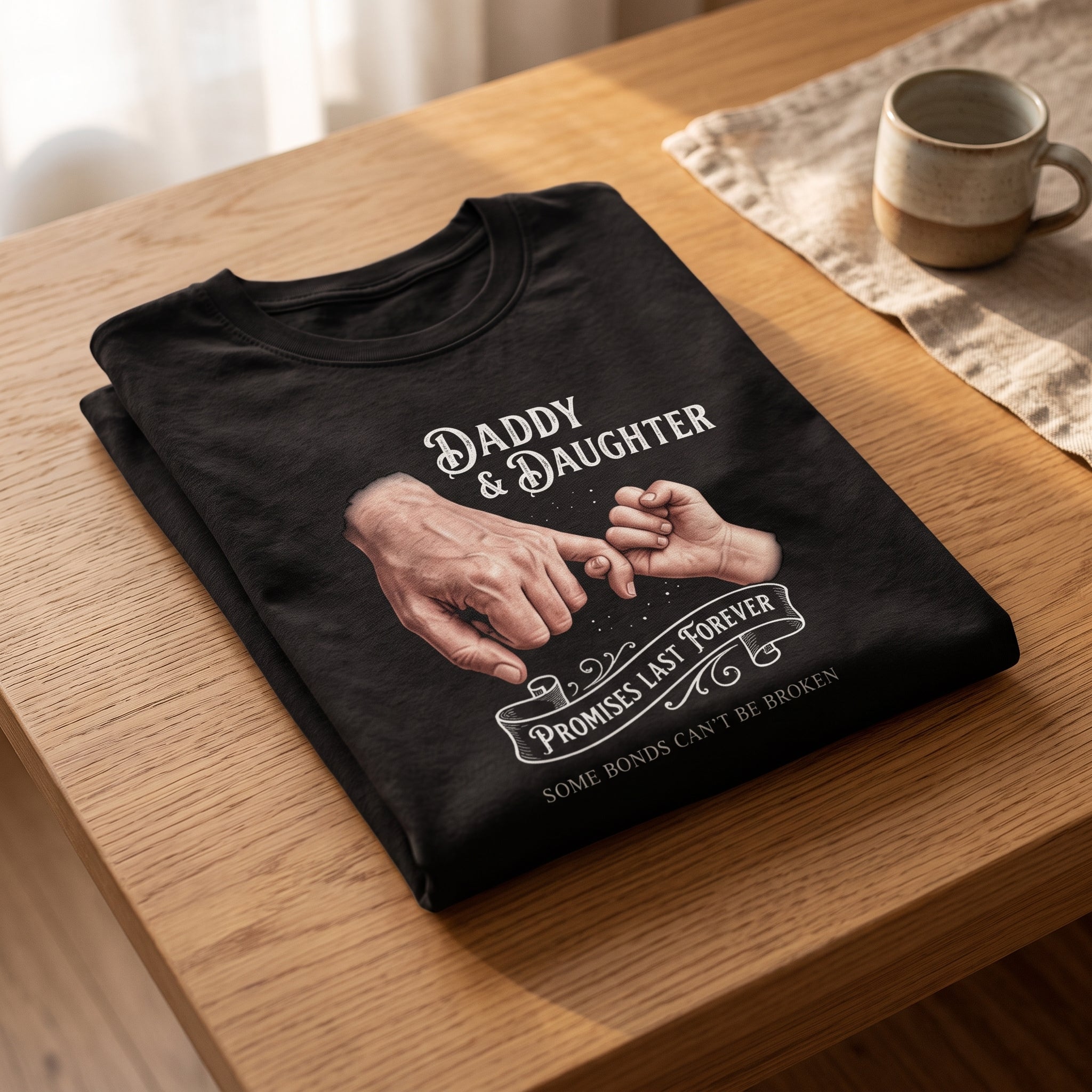 Forever Promise Daddy & Daughter Classic Crew T-Shirt | STASHBUDDY
