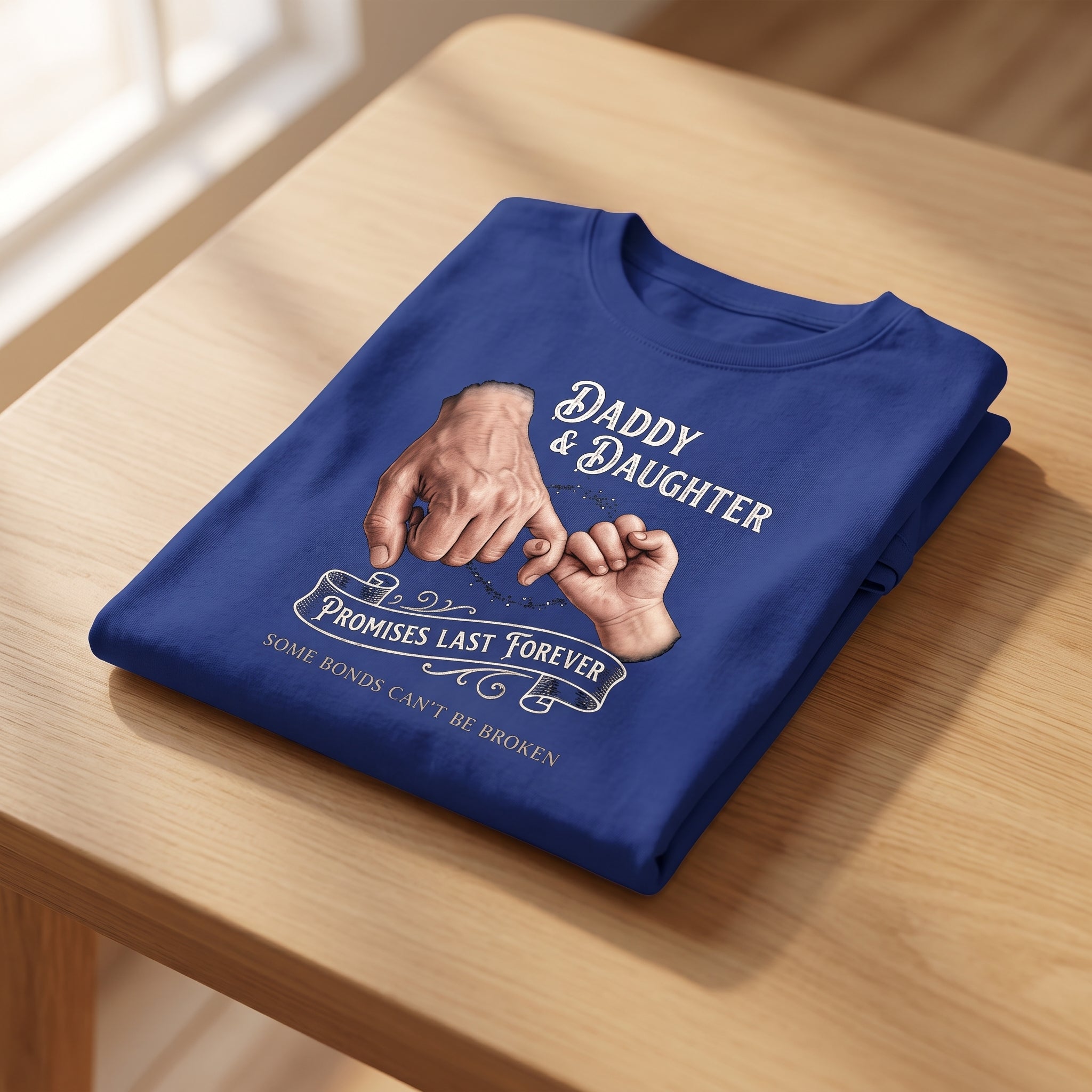 Daddy & Daughter Promise Bond Graphic T-Shirt | STASHBUDDY